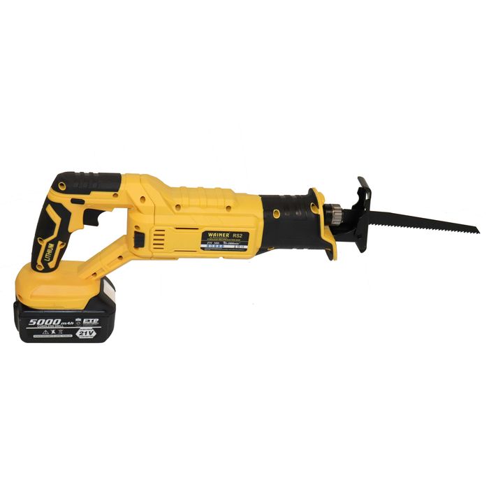 Pachet Fierastrau sabie pe acumulator 20V WAINER RS2 + Acumulator 2Ah