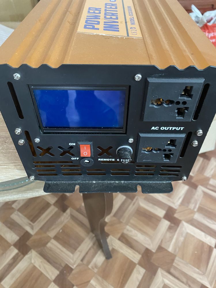 Инвертор перфектен 6000. 3000 вата 24 волта гр. Кубрат • OLX.bg