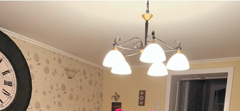 Lustra living,5 corpuri de iluminat