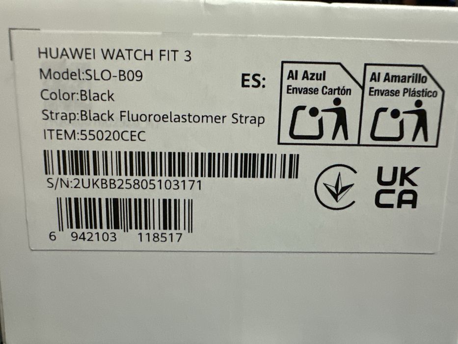 Huawei watch fit 3