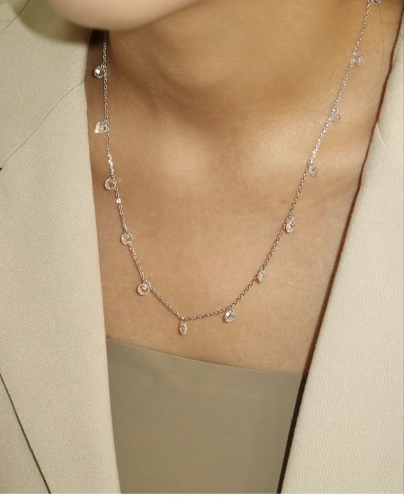 Колье серебро 925 пробы