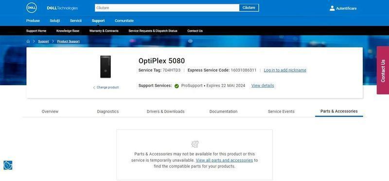 DELL OptiPlex 5080 SFF i5-10500T 8GB RAM | NOI GARANTIE 2024