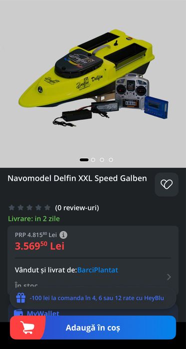 Navomodel delfin  / barca nadit