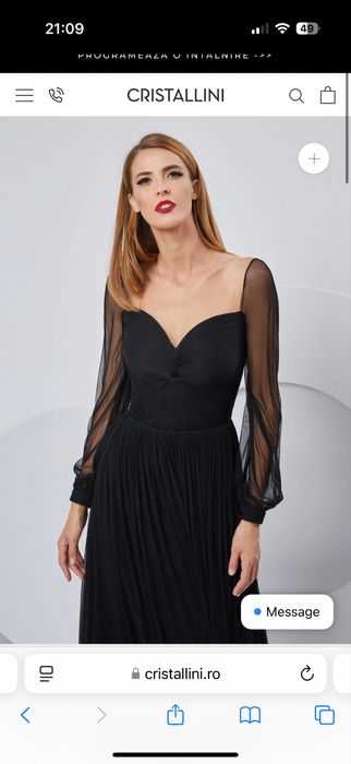 Rochie Cristallini (stil MLH/ Ana Radu)