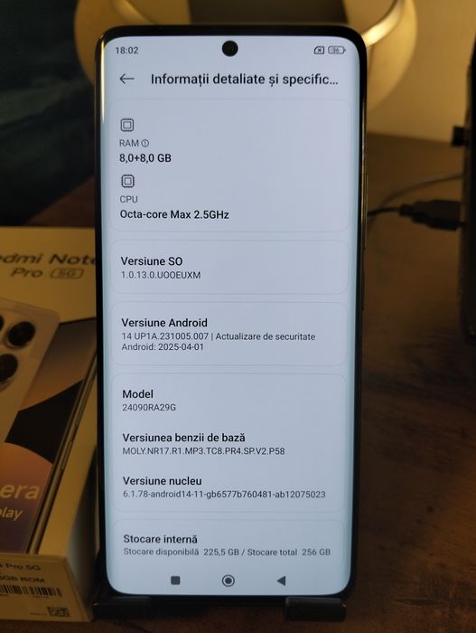 Xiaomi Redmi 14 pro 5g 256 gb 16 gb ram