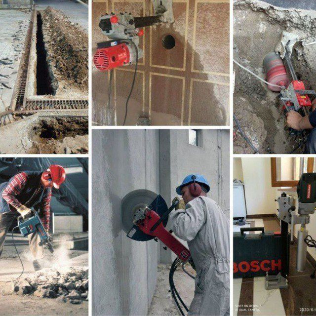 Beton kesish va teshish xizmati