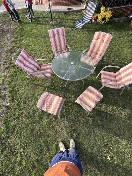 Vand scaune si masa terasa