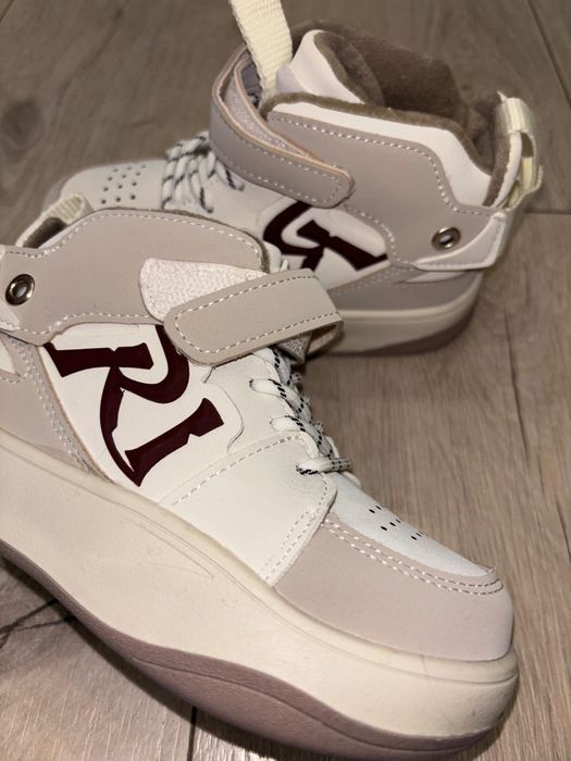 Кроссовки-кеды на флисе