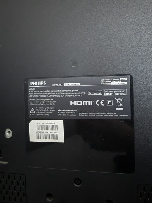 LЕD телевизор Philips 32 PFL 3606 H