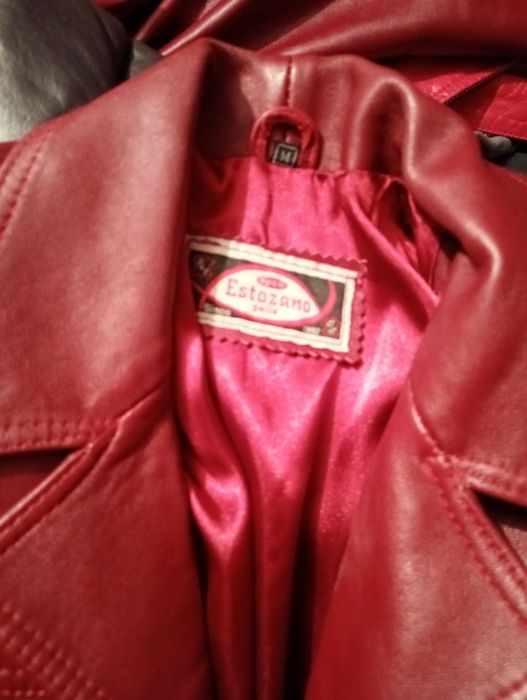 Geaca de piele naturala mărimea M, nouă