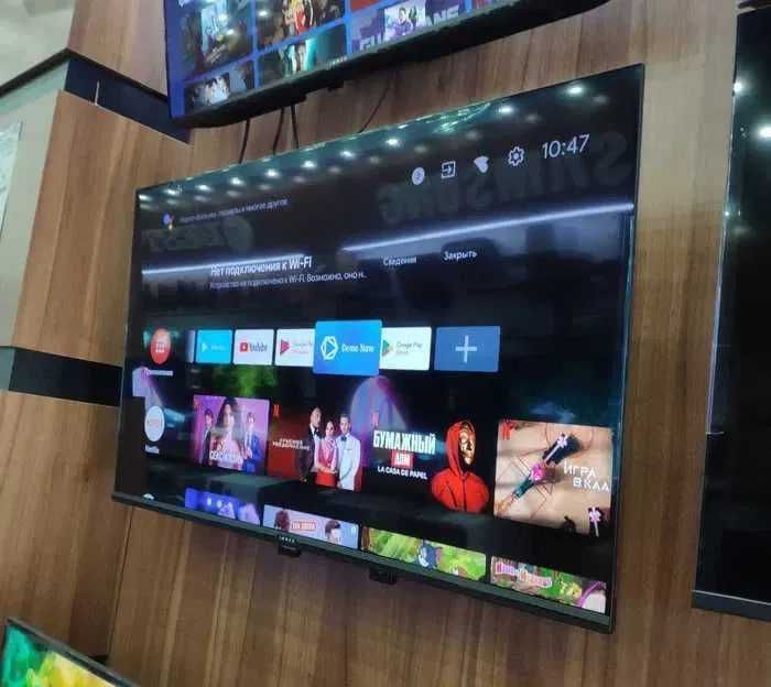 Телевизор ZIFFLER платформа WEBOS, QLED4K Smart, все моделы, доставка