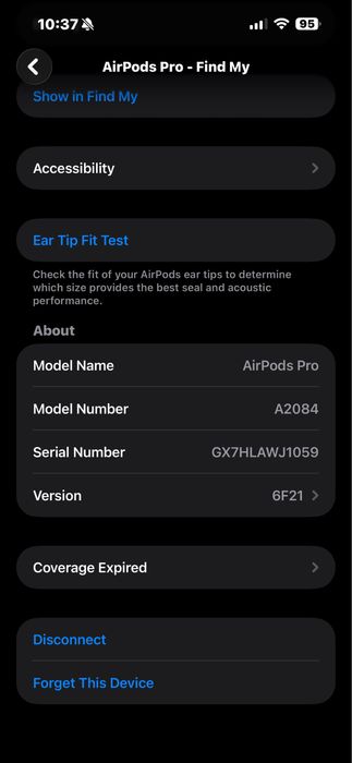 Airpods Pro 1st Gen.