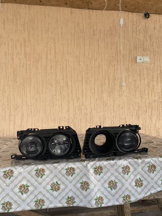 Фары бмв е34-32 Hella Balck Bosh