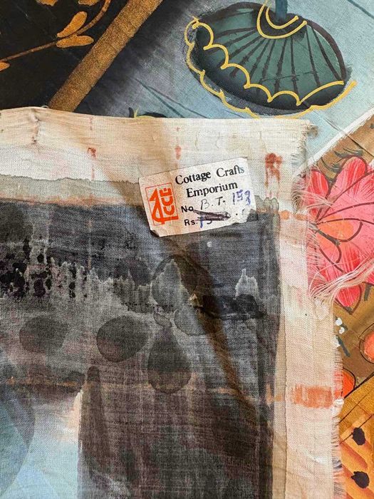 Рисувана коприна_Индия_Сватба