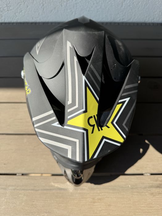 Casca moto cross atv trotineta Rockstar , marimea S , NOU