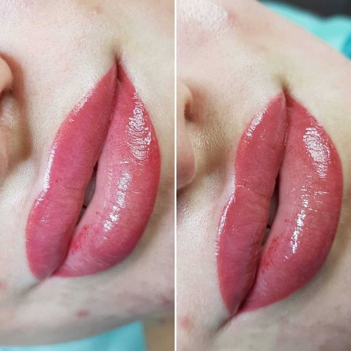 Губы акварельная техника фото Губы акварельная техника фото