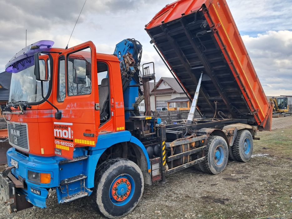 Vand camion MAN autobasculanta