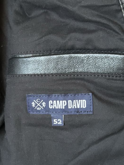 Camp David Leather jacket - black 52
