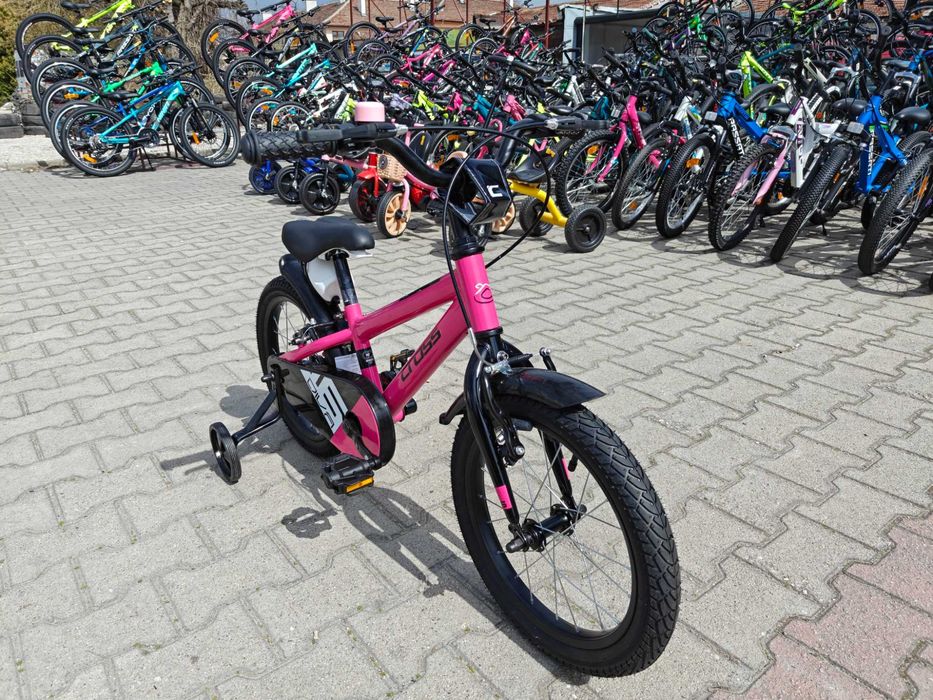 CROSS Велосипед 16" DIVA розов
