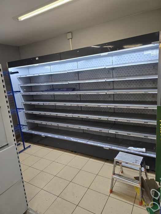 Vitrina frigorifica perdea aer lactate mezeluri băuturi