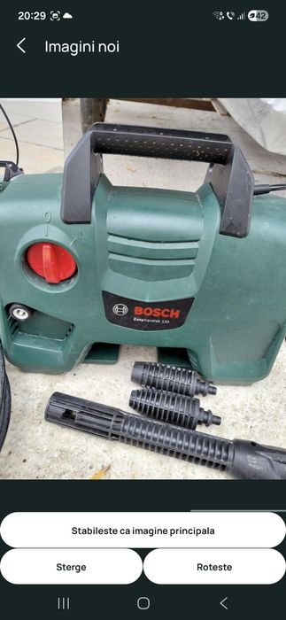 Aparat spalare cu presiune Bosch in GARANTIE transport 5lei