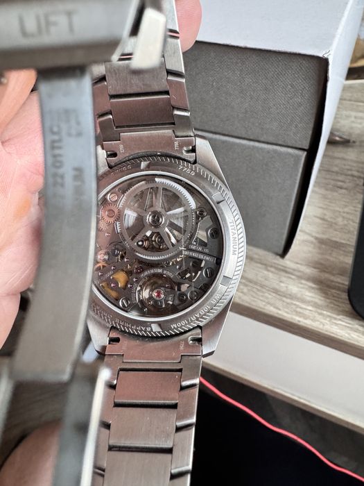 Oris calibre 115 skeletonised