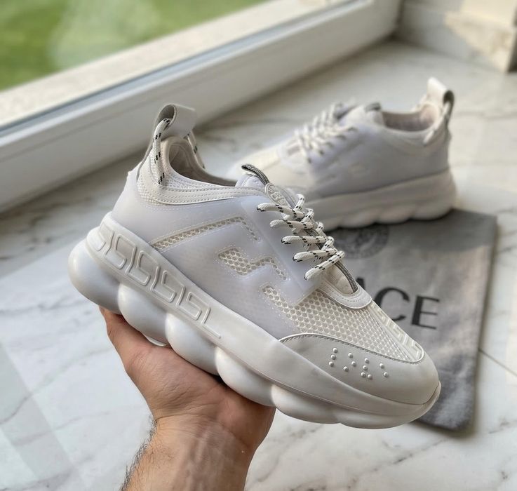 Adidasi Versace Alb - Adidasi Unisex