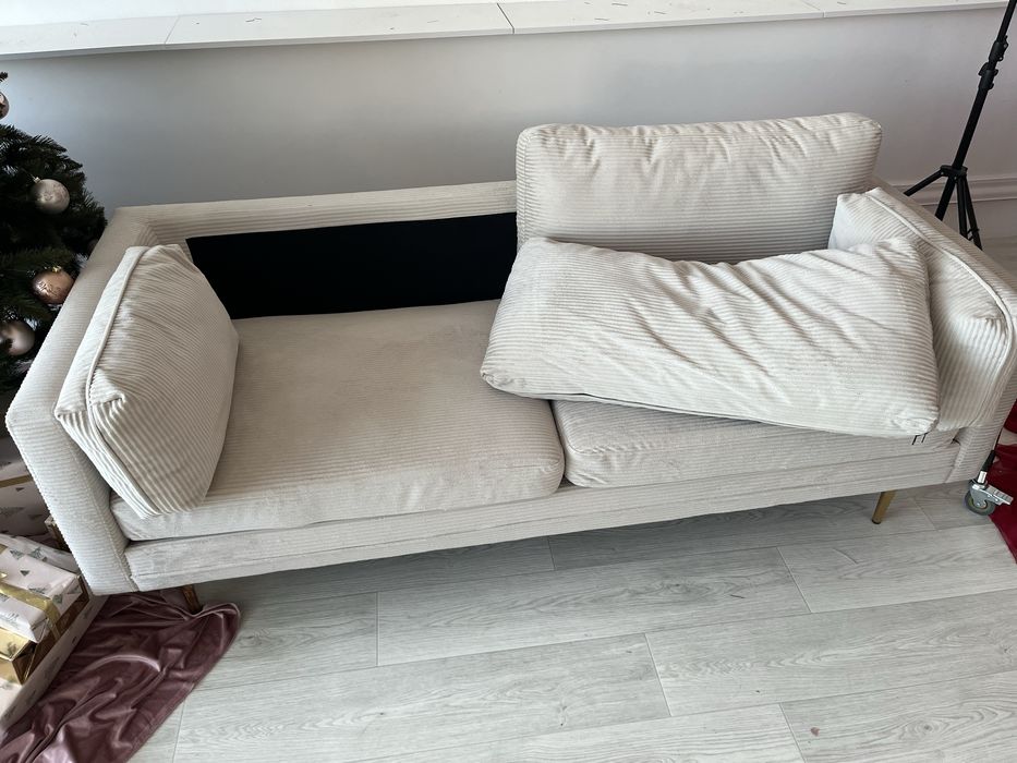 Canapea 3 locuri crem