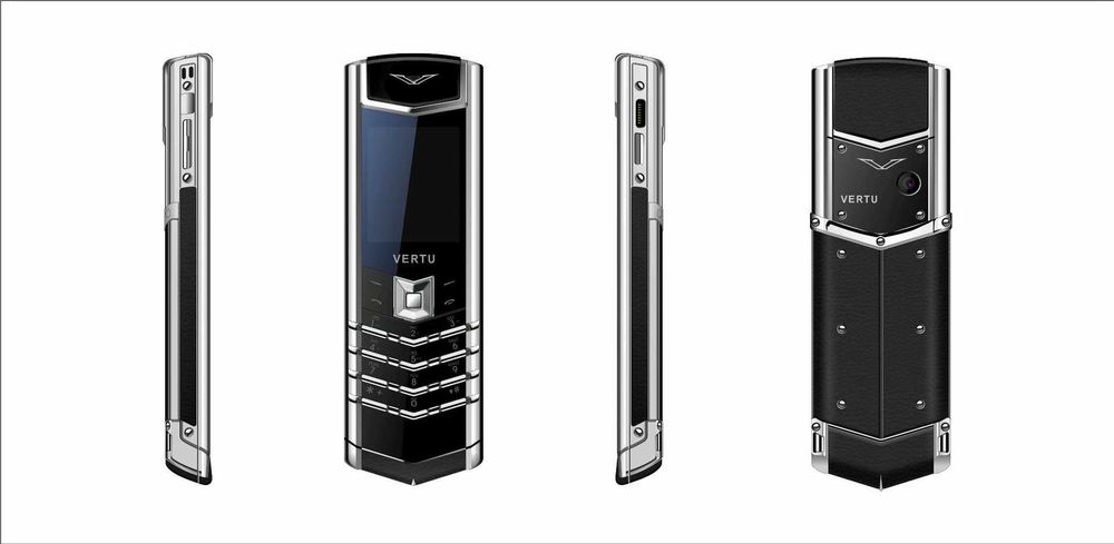 Телефон VERTU луксозен мобилен телефон Верту Vertu Signature