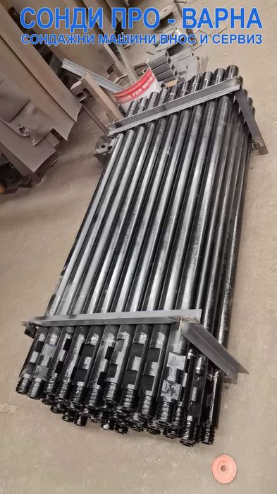 Нова сондажна машина Track-SuperPro60 до 60 метра на въздух+компресор!