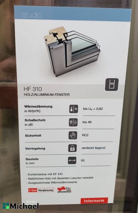 Tripan lemn masiv,Internorm,Austria(LXXV)