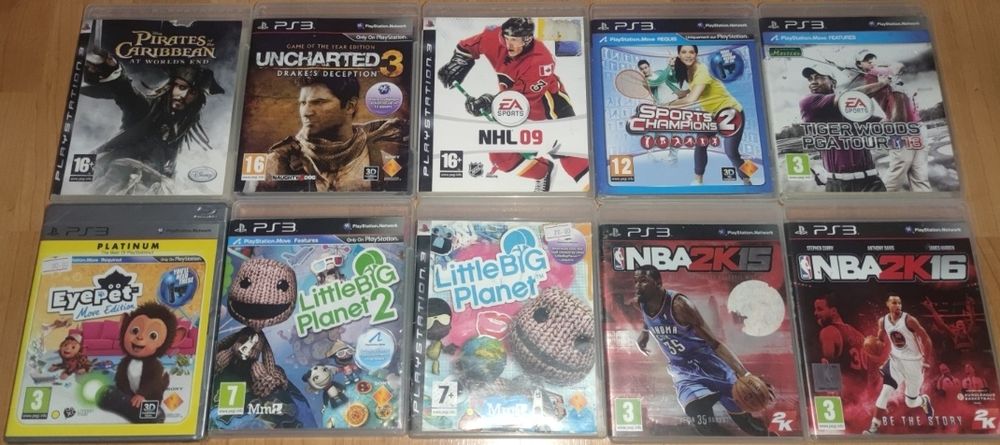 PS3-Игри/Всяка по 10 евро/