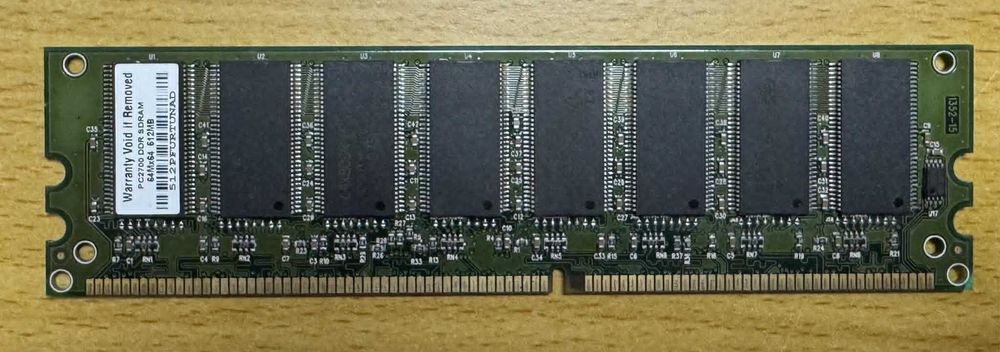 РЕТРО RAM ПАМЕТ ОТ 64MB ДО 512MB ЗА СТАРИ КОМПЮТРИ
