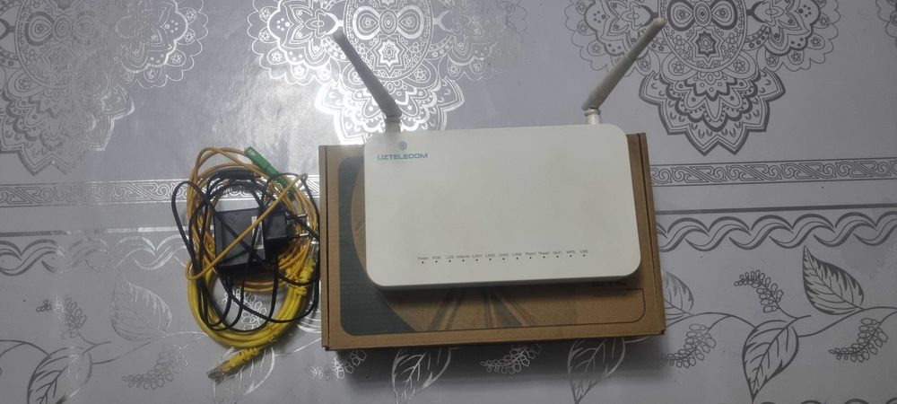 Wifi modem (optik tolali) sotiladi.