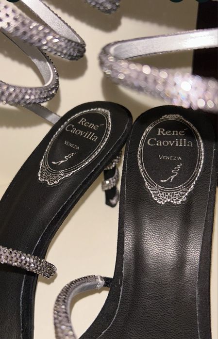 Sandale Rene Caovilla piele naturala pe stoc