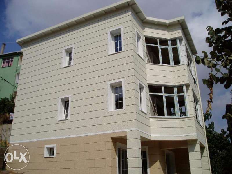 Фиброцимент сайдинг с имитация на камък