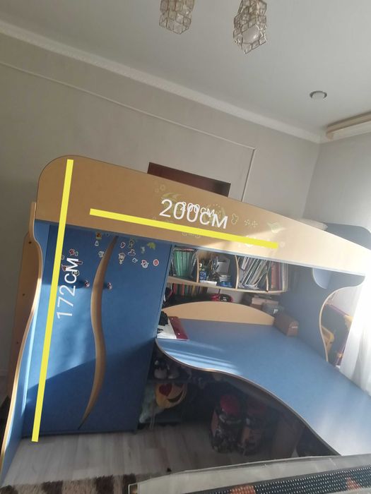 Детская кровать-горка