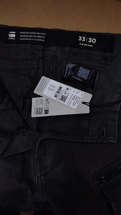 Оригинален карго G-Star Raw Rovic Zip W33 панталон нов мъжки