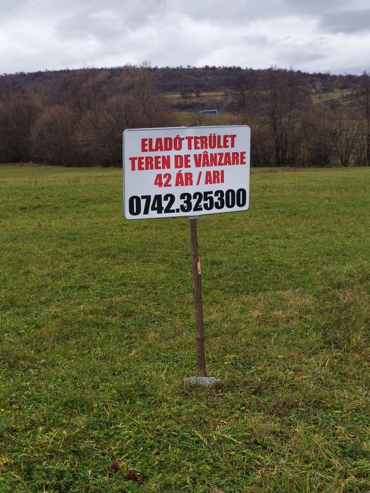 Teren de vânzare Sovata