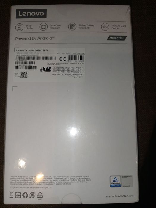 Таблет Lenovo Tab M8 + кейс