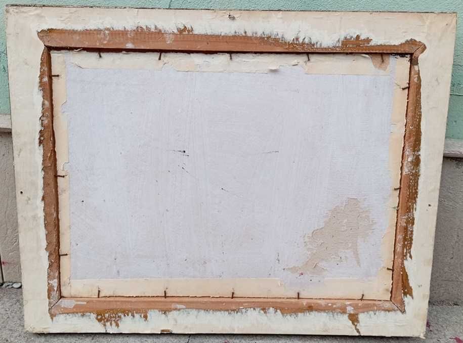 Tablou vechi - vaza de toamna - semnat Stoenescu