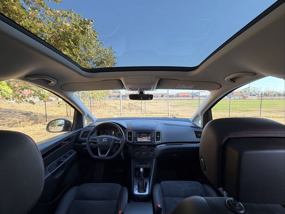 Seat Alhambra FR Line 2.0Diesel 150CP EURO6 Panoramic 7 locuri Bi-Xenon Led Parktronic Alcantara
