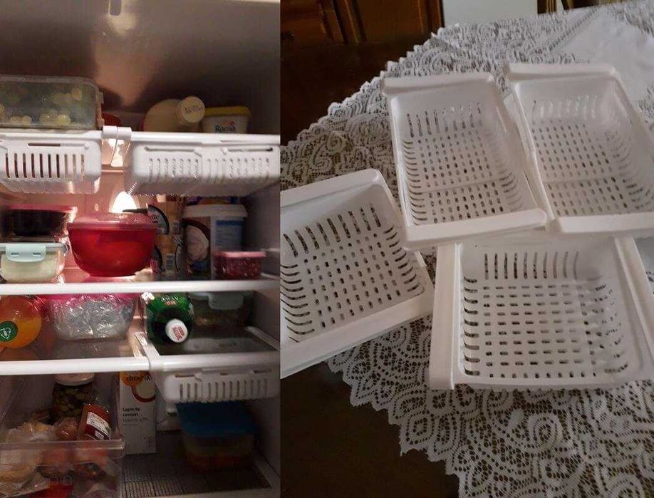 Органайзер Тип Чекмедже за Подреден Хладилник