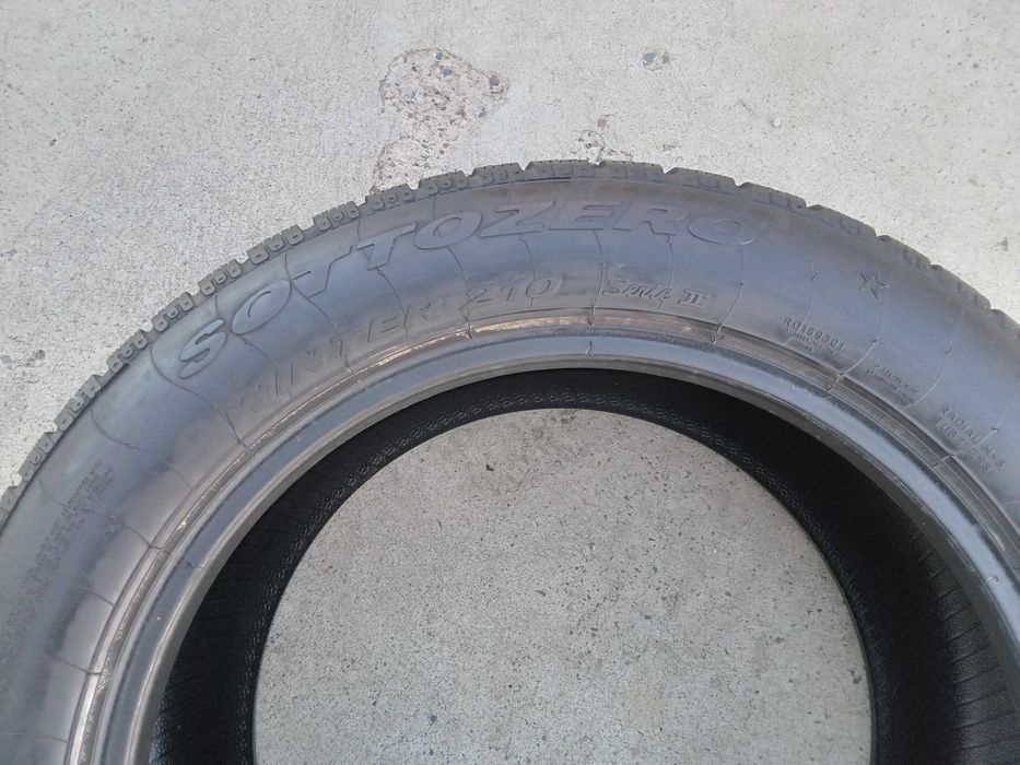 O anvelopa iarna 225 55 17 pirelli sottozero 2 run flat profil 7,5 mm