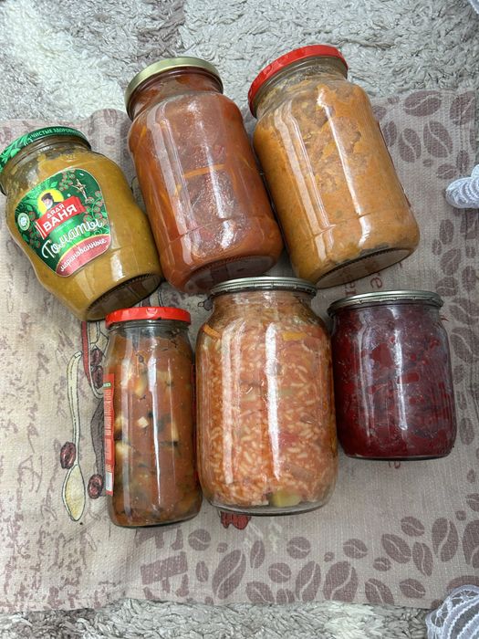 Домашнее соленье, салаты