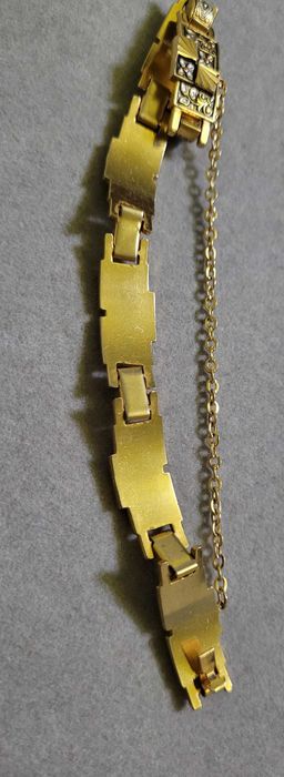 Brățară Toledo Damascene, placată cu aur, anii '60