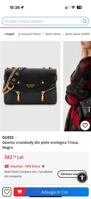 geantă de umăr guess