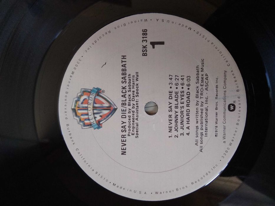 винил  BLACK SABBATH  originals