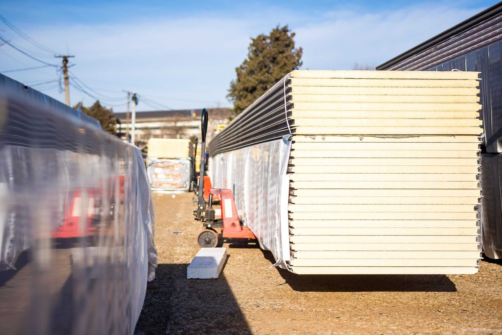 Panouri sandwich pentru pereti si acoperis