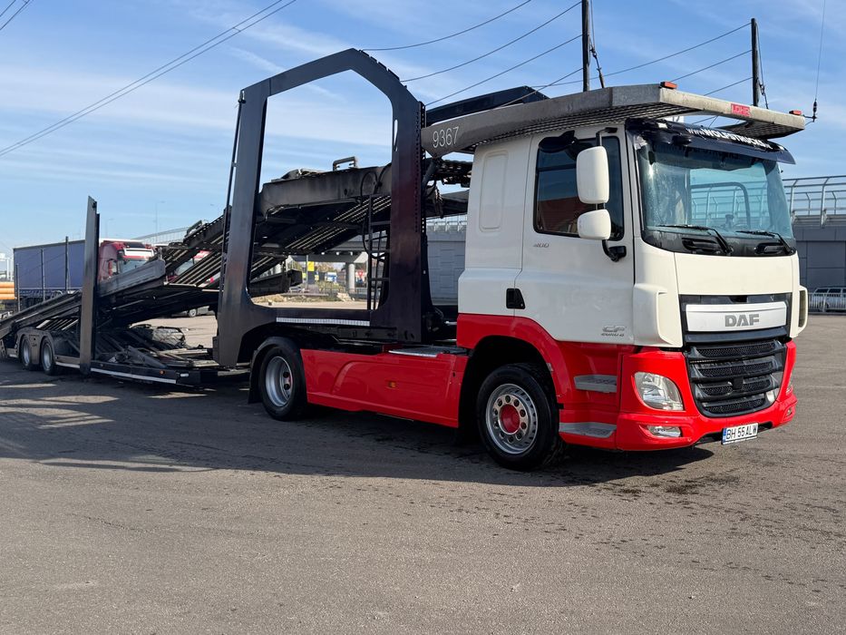 Transportor auto / platforma auto DAF CF 8/9 pozitii